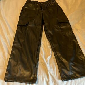 Madden Girl Black Wide Leg Pants Relaxed Fit